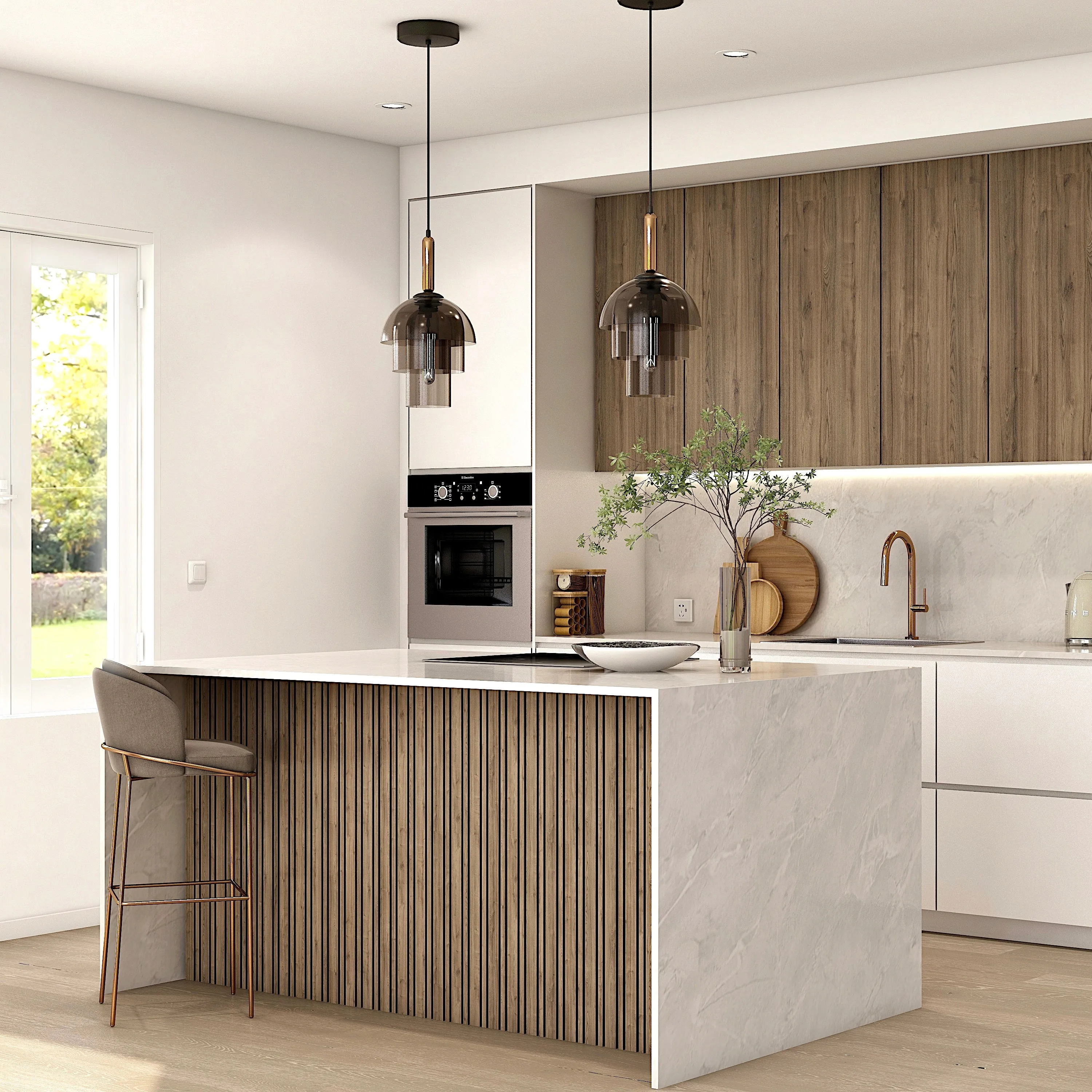 Acoustic SlimWide Slat Panel