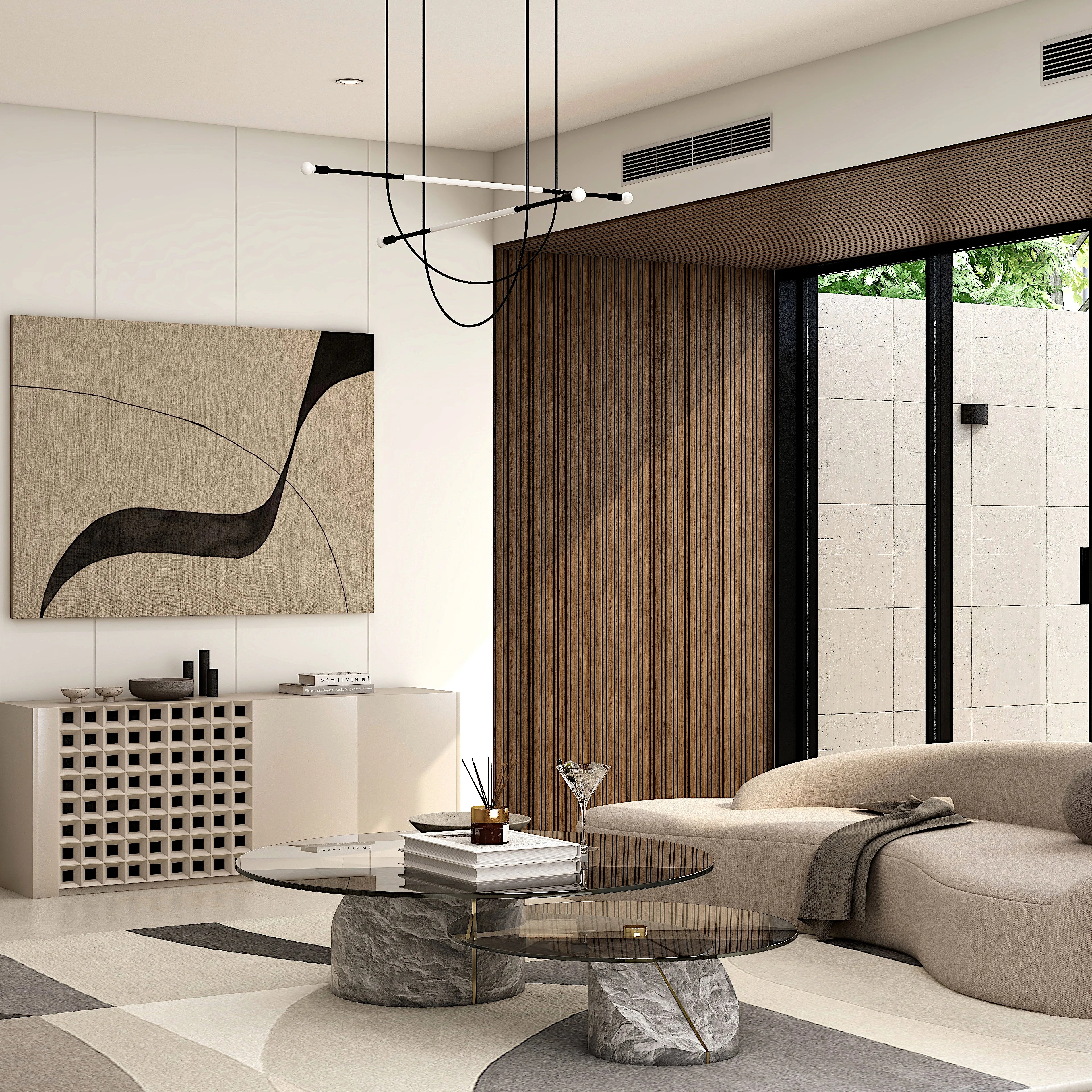 Acoustic SlimWide Slat Panel