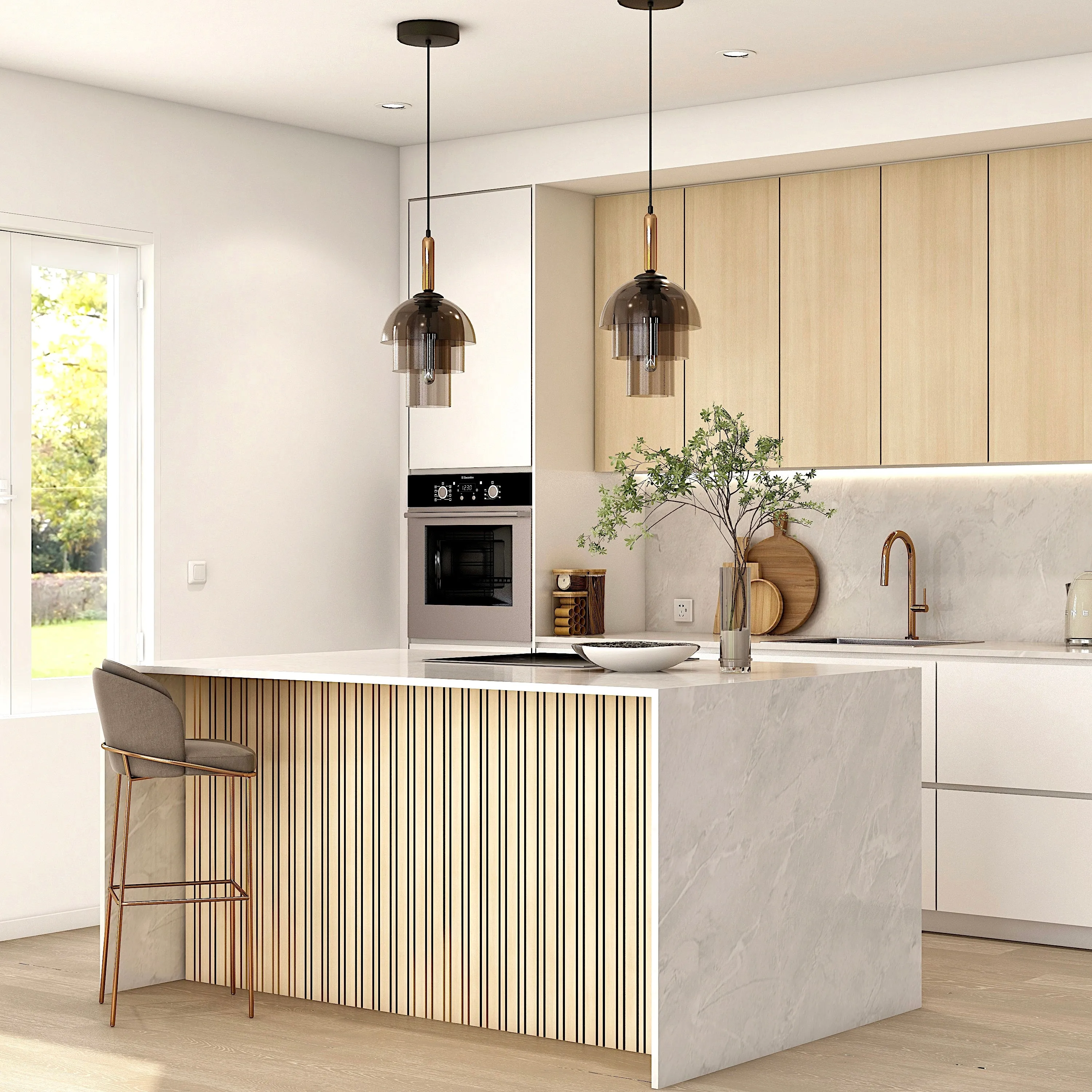 Acoustic SlimWide Slat Panel
