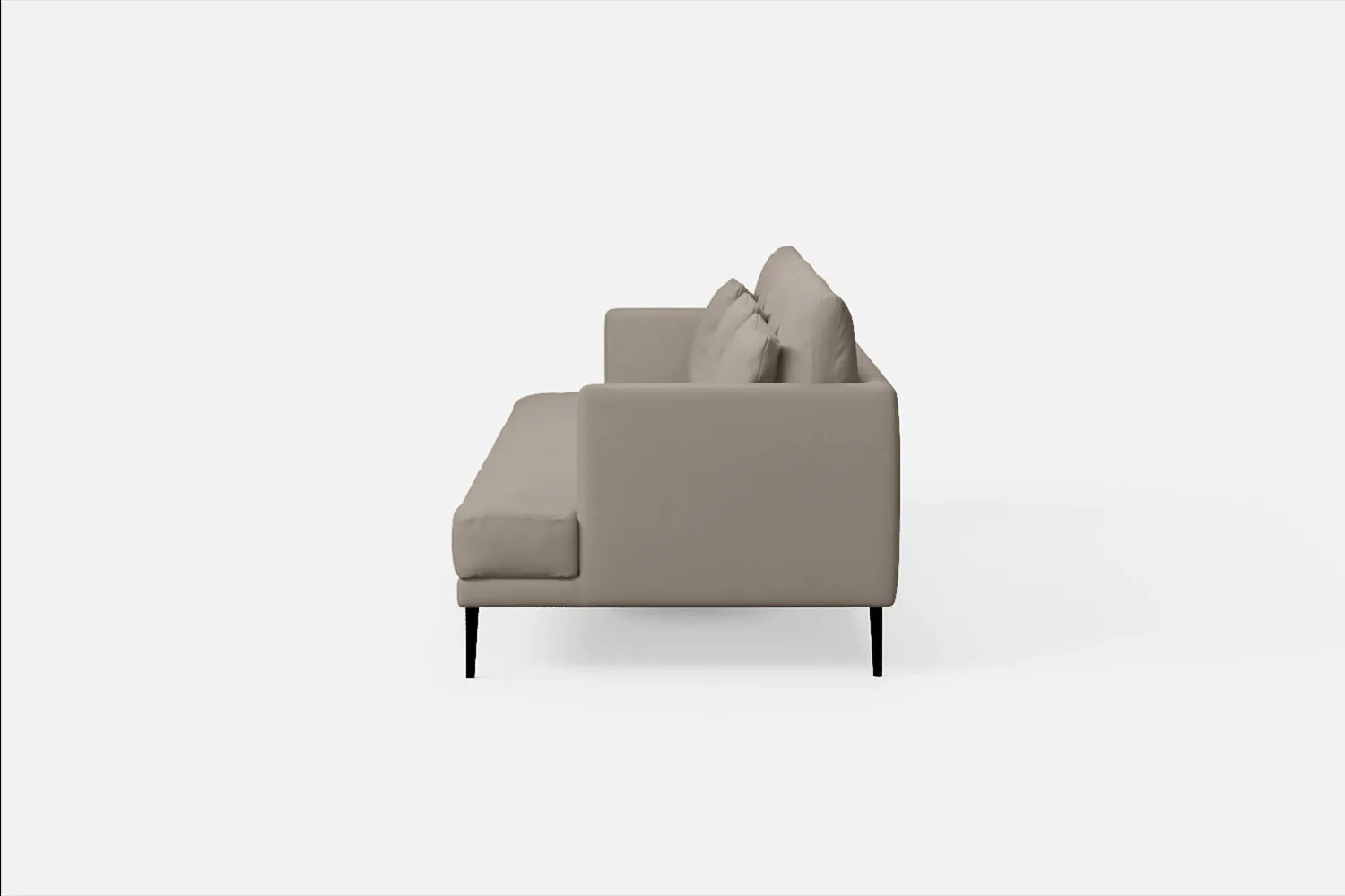 Bisceglie 4 Seater Sofa Sand Leather