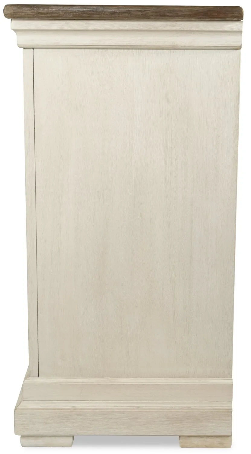 Fitzalan Server - Antique White