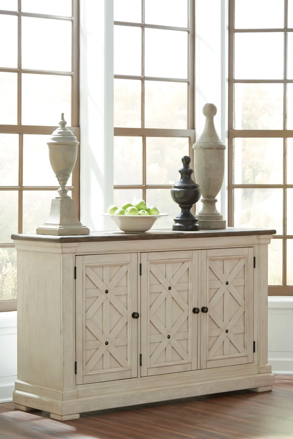Fitzalan Server - Antique White