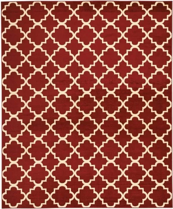 Grafix GRF08 Red Rug