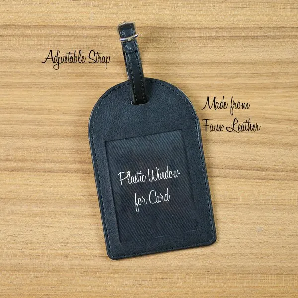 His and Hers II © Personalized Bag Tag