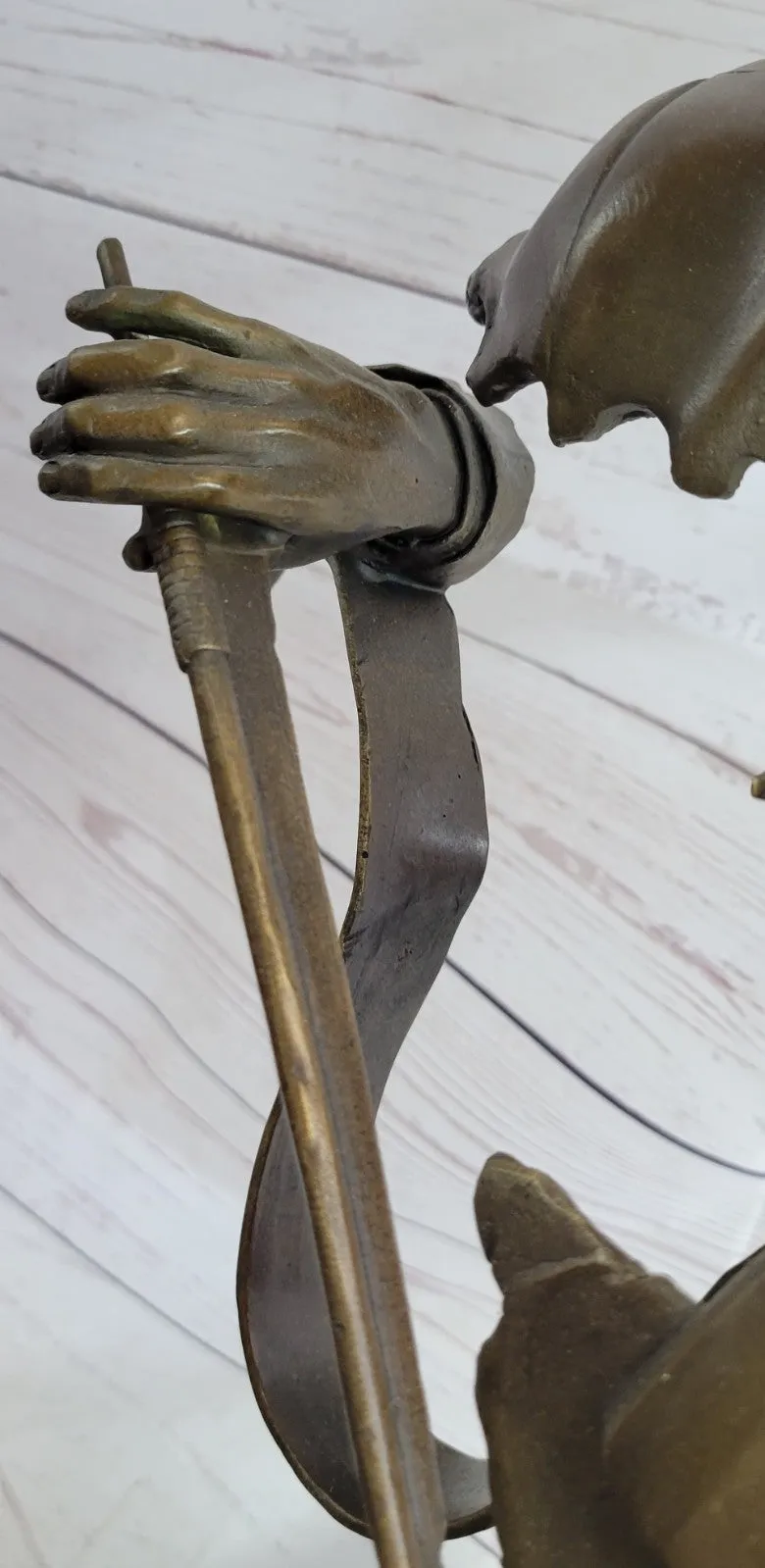 Hot Cast Collectible Cello Player Music Trophy Original Bronze by Williams Sale