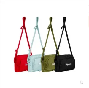 Logo Print Shoulder Bag