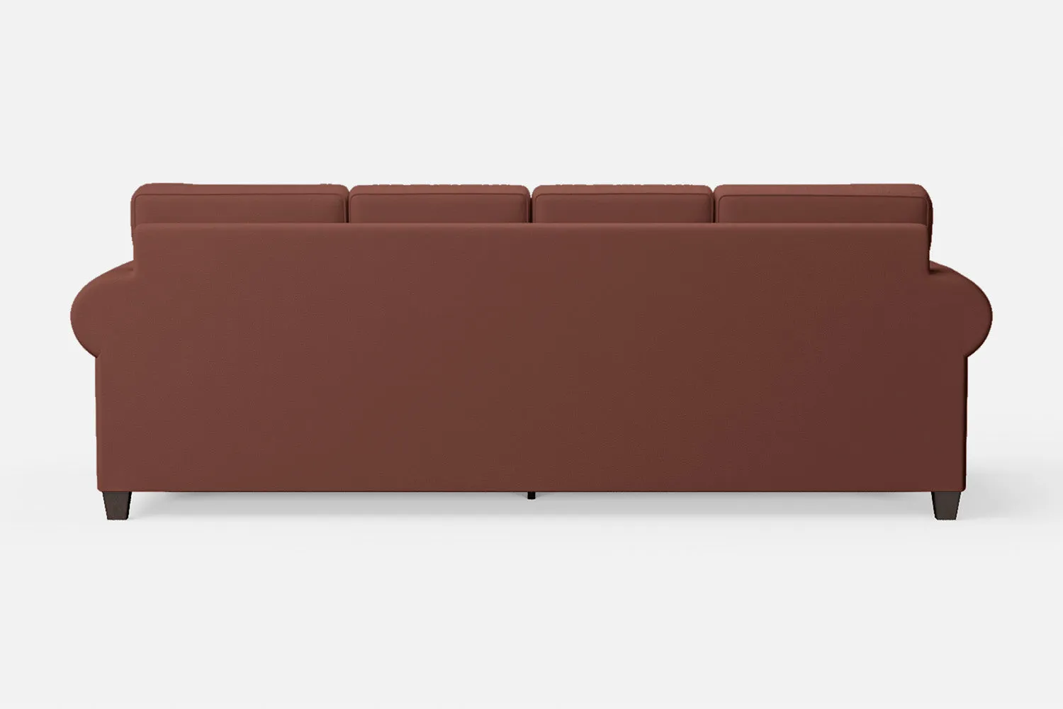 Marano 4 Seater Sofa Mauve Leather