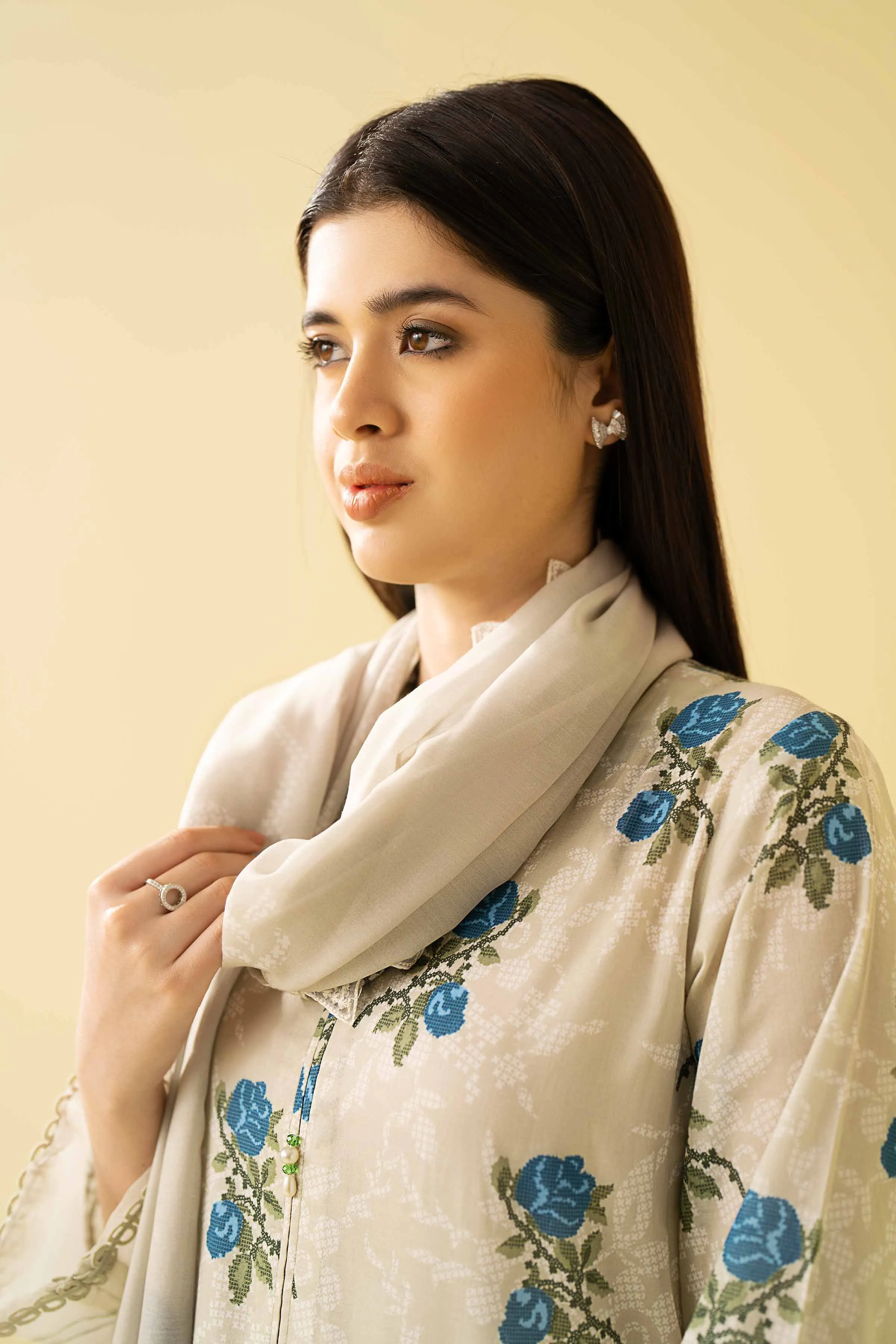 Nishat Linen Spring/Summer Lawn – 2 Piece - Printed Embroidered Suit - 42401567