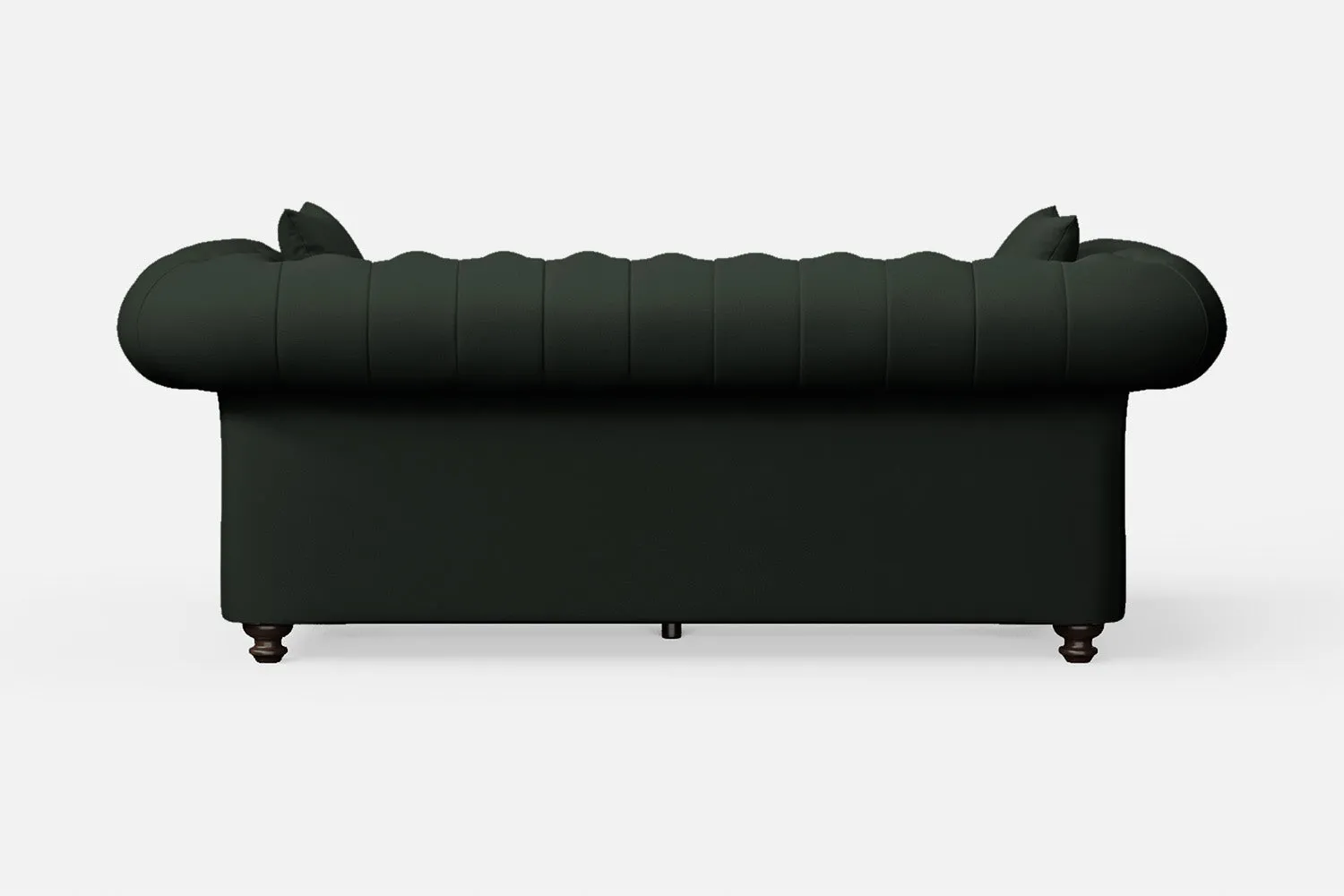 Pesaro 3 Seater Sofa Green Leather