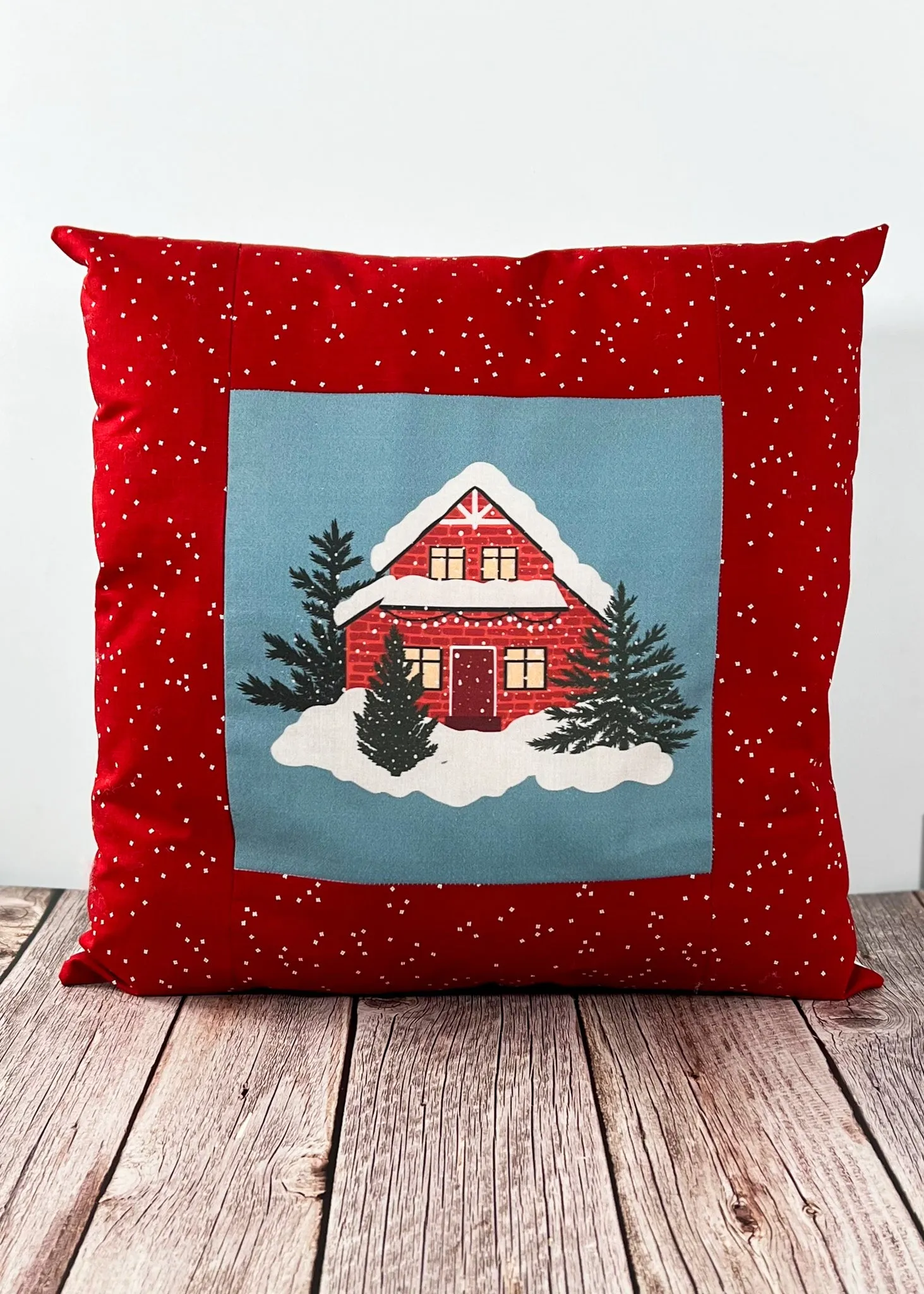 Picture Frame Pillow  - Beginner Sewing Pattern & Video Tutorial