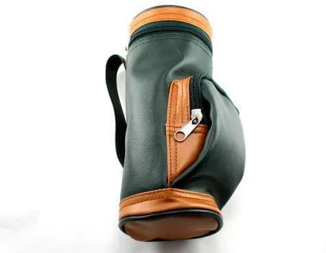PU Leather Cigar Pouch & Accessory Pocket