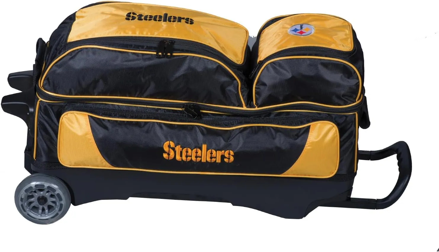 Strikeforce Bowling NFL Three Ball Bowling Roller Bag with Ball, Shoe and Accessory Pockets