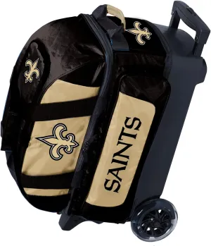Strikeforce Bowling NFL Two Ball Bowling Roller Bag with Ball, Shoe and Accessory Pockets